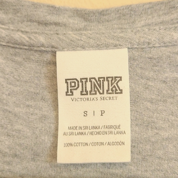 PINK Gray Tee - Picture 6 of 8